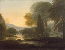 A View on The Susquehanna River by Benjamin West