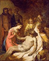 Study of the Lamentation on the Dead Christ by Benjamin West