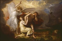 The Expulsion of Adam And Eve From Paradise by Benjamin West