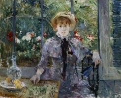 After Lunch by Berthe Morisot