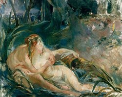 Apollo Appearing to Latone by Berthe Morisot