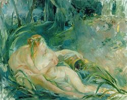 Jupiter and Callisto by Berthe Morisot