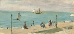 On The Beach (sur La Plage) by Berthe Morisot