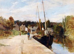 Rosbras in Brittany by Berthe Morisot