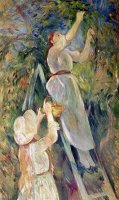 The Cherry Picker by Berthe Morisot