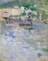The Port at Nice by Berthe Morisot