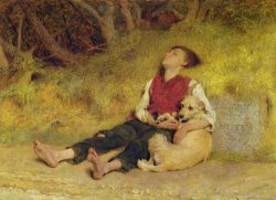 His Only Friend by Briton Riviere