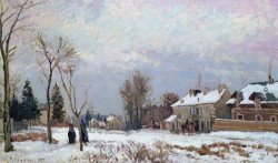 Effects of Snow by Camille Pissarro