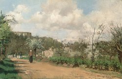 View From Louveciennes by Camille Pissarro
