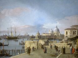 Entrance to The Grand Canal From The Molo, Venice by Canaletto