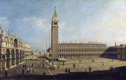 Piazza San Marco Venice by Canaletto