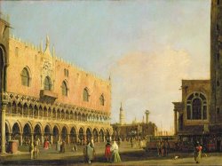 View of the Piazzetta San Marco Looking South by Canaletto