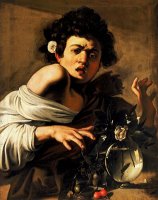 Boy Bitten By A Lizard by Caravaggio