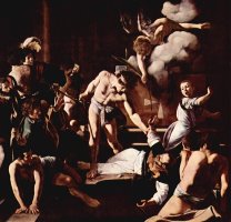 Martyrdomstmatthew 1599 1600 by Caravaggio