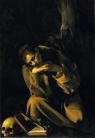 St Francis Prayer by Caravaggio