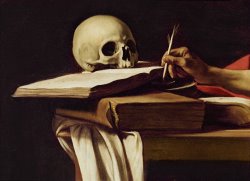 St. Jerome Writing by Caravaggio