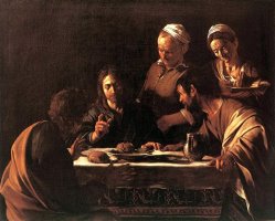Supper at Emmaus 1606 by Caravaggio