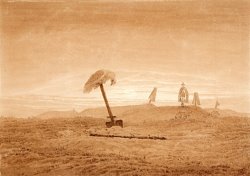 Landscape with Graves, C. 1835 1837 by Caspar David Friedrich