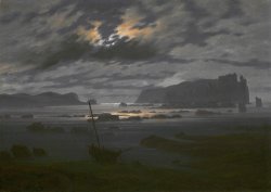Northern Sea in The Moonlight by Caspar David Friedrich