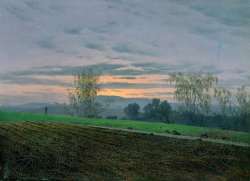 Ploughed Field by Caspar David Friedrich