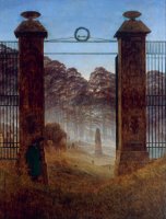 The Cemetery by Caspar David Friedrich