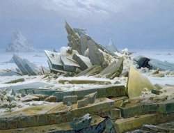 The Polar Sea by Caspar David Friedrich