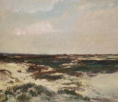 The Dunes At Camiers by Charles Francois Daubigny