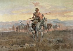 Stolen Horses by Charles Marion Russell