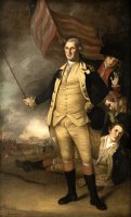 George Washington at The Battle of Princeton by Charles Willson Peale