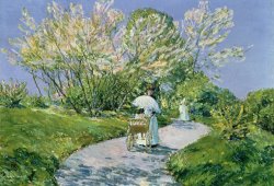 A Walk in the Park by Childe Hassam