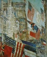 Allies Day, May 1917 by Childe Hassam