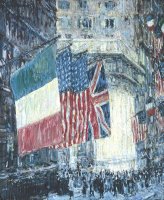 Avenue of The Allies by Childe Hassam