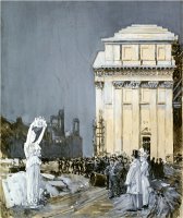 Chicago Exposition 1892 by Childe Hassam