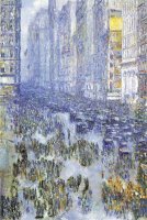 Fifth Avenue by Childe Hassam