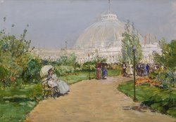 Horticulture Building, World's Columbian Exposition, Chicago by Childe Hassam