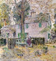 Indian Summer in Colonial Days by Childe Hassam