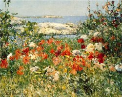 Ocean view by Childe Hassam