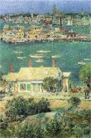 Port of Gloucester by Childe Hassam