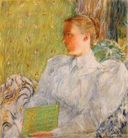 Portrait of Edith Blaney by Childe Hassam
