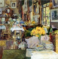 Room of Flowers 1894 by Childe Hassam