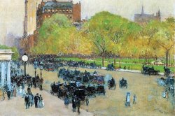 Spring Morning in The Heart of Manhattan by Childe Hassam