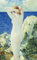 The Bather by Childe Hassam