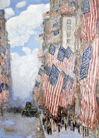 The Fourth of July 1916 by Childe Hassam