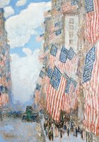 The Fourth of July by Childe Hassam
