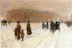 Urban Fairy Tale by Childe Hassam