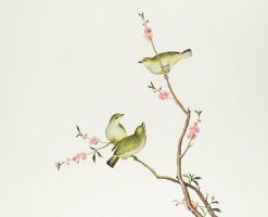 White Eye Bird by Chinese School