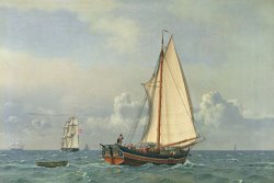 The Sea by Christoffer Wilhelm Eckersberg