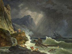 The Storm by Claude Joseph Vernet