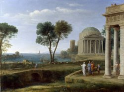 Aeneas in Delos by Claude Lorrain