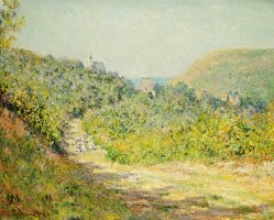 Aux Petites Dalles by Claude Monet